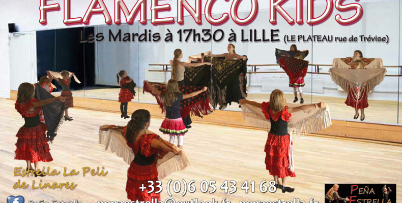 Flamenco enfants Lille Nord Pas de Calais Picardie Hauts de France
