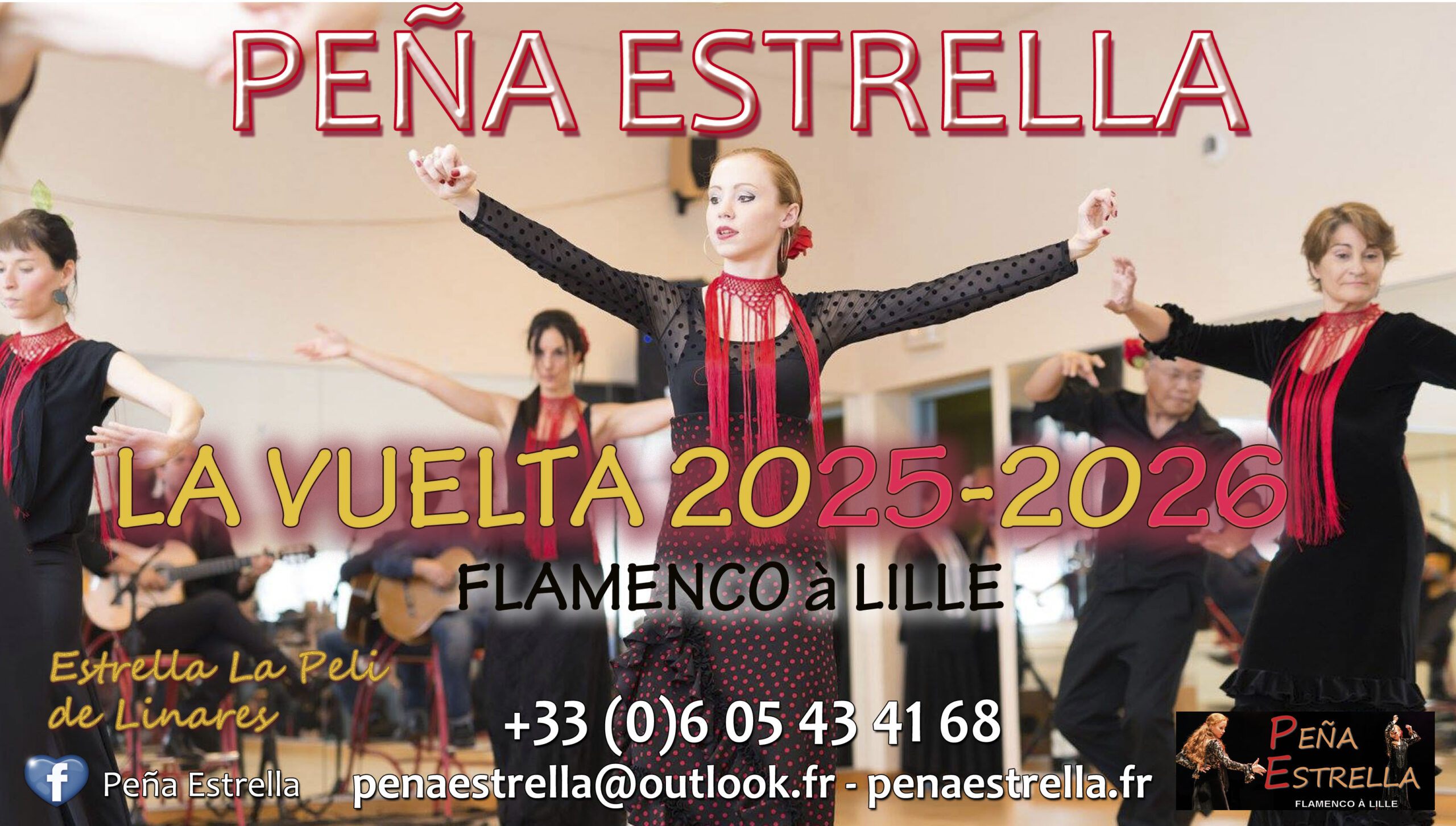RENTRÉE VUELTA FLAMENCO LILLE 2025-2026 : 16 SEPTEMBRE 2025